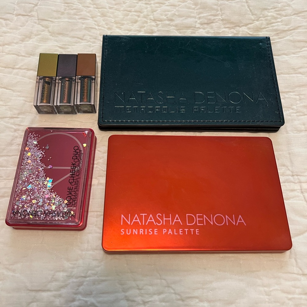 NATASHA DENONA Eyeshadow Palettes and Blush!